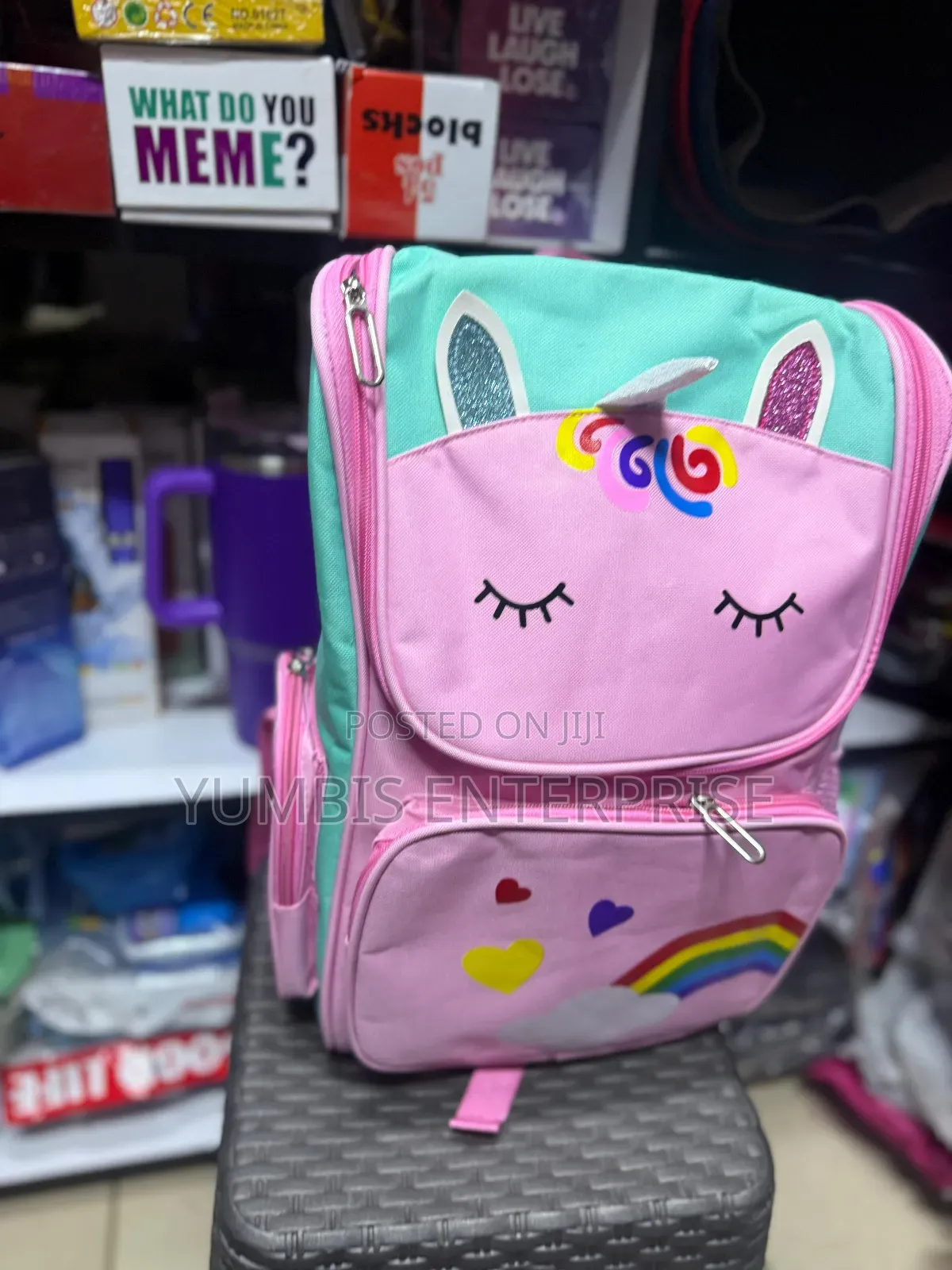 Pink Unicorn School Bags Grade 1 to 5