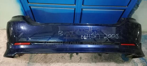 Prime Performance Quality Toyota Wish 2005 Back Bumper