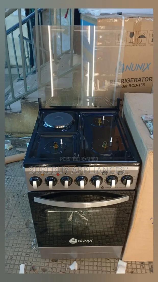 Nunix Gas 50*55 Full Gas Standing Cooker