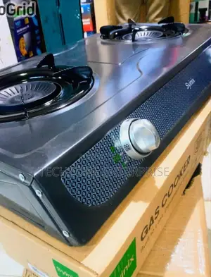 Syinix Stainless Steel Double Burner Cooker