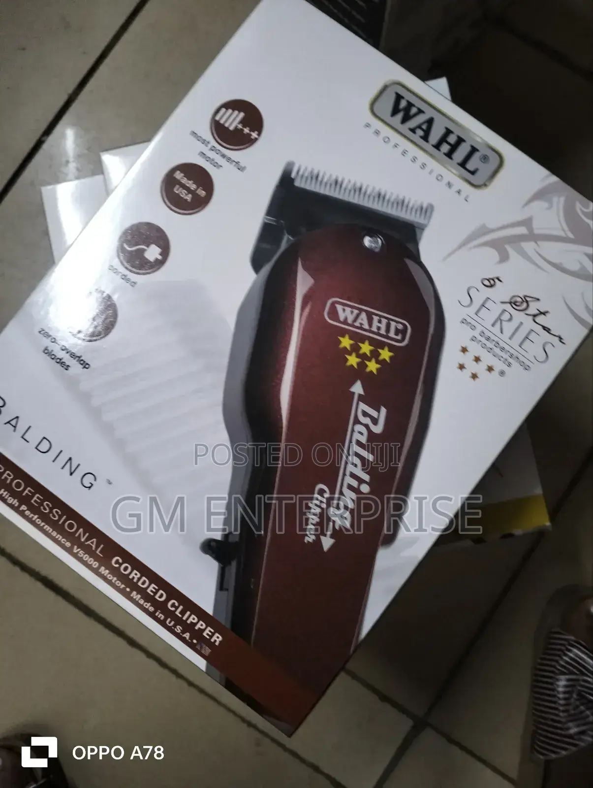 Wahl Balding Professional Shaving Clipper