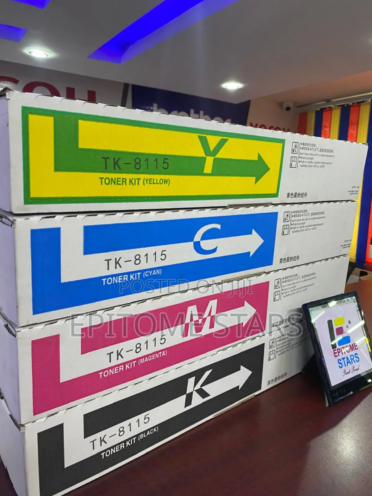 Kyocera Ecosys M8130cidn Toner Tk 8115 Yield Above 12,000