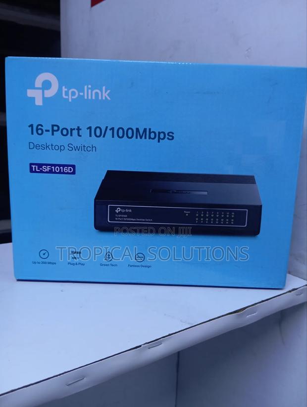 Tp-Link Sf - 1016d 16 Port 100mbps// Tp-Link Sf1016d - thumbnail 3