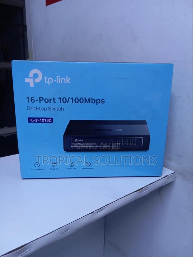 Tp-Link Sf - 1016d 16 Port 100mbps// Tp-Link Sf1016d - thumbnail 4
