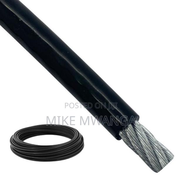Black Coated Stainless Steel Wire Rope