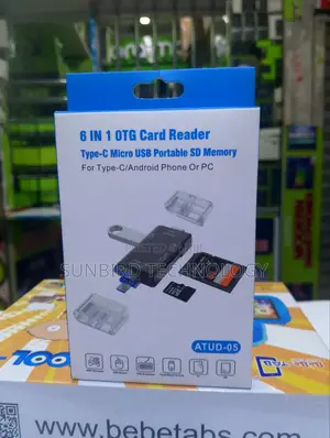 6 in 1 Otg Card Reader