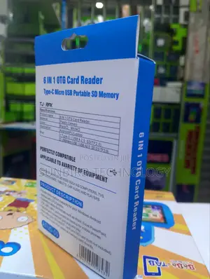 6 in 1 Otg Card Reader