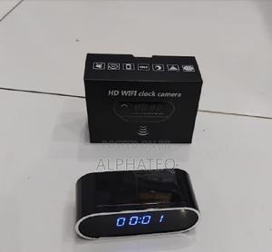 Portable Wifi Spy Camera Wall Clock - thumbnail 2