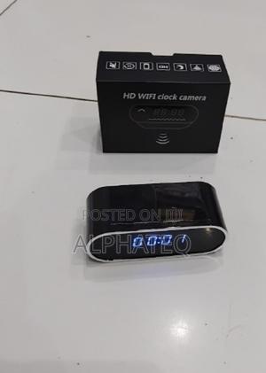 Wireless Security Spy Camera Clock Wifi - thumbnail 2