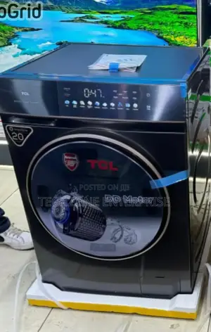Tcl( P612flg) 12kgs Front Load Washing Machine With 1400rpm,