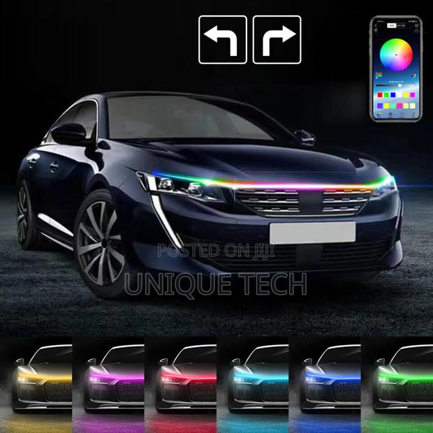 Multi Colour Bonnet Led Light / RGB Hood Strip