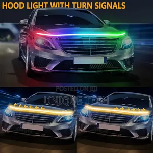 RGB Hood Led Strip / Multi-Coloured Bonnet Light
