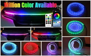 Universal RGB Bonnet Light / Led Hood Strip Glow