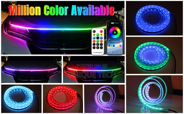 Universal RGB Bonnet Light / Led Hood Strip Glow