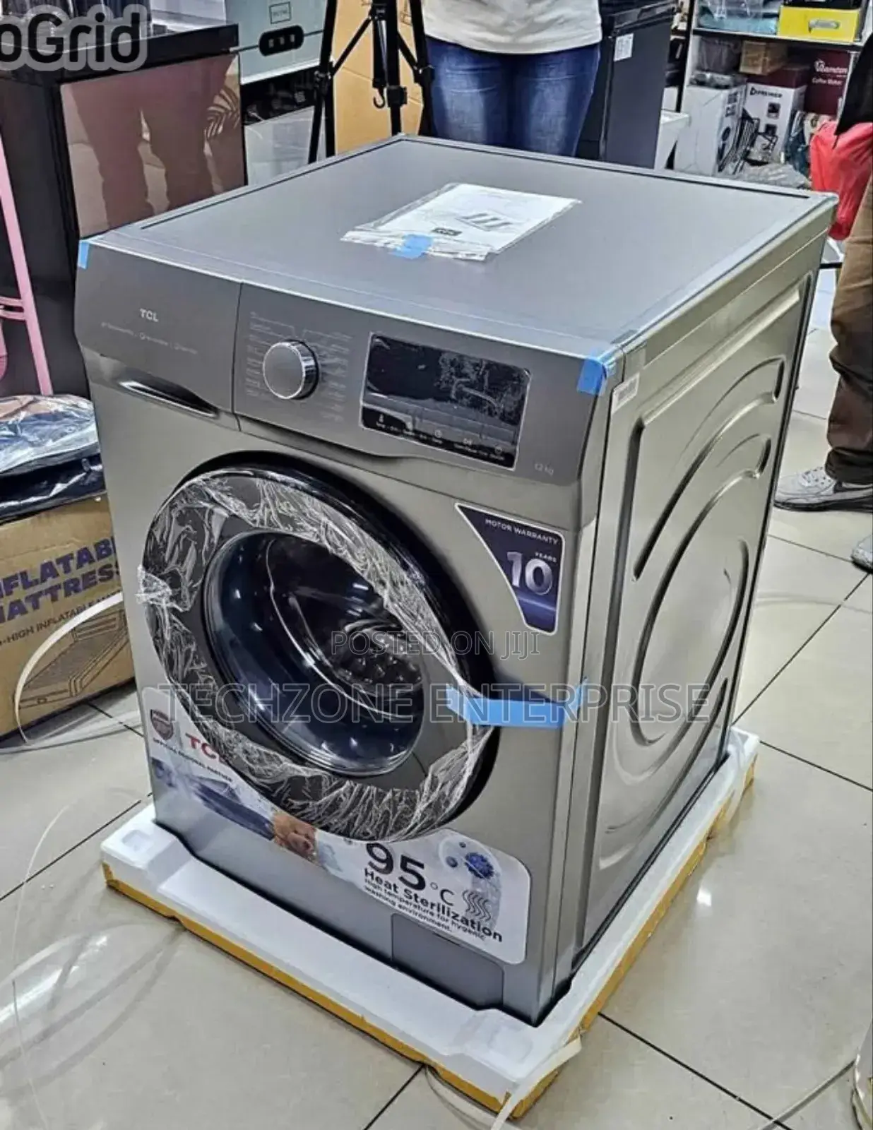 TCL C7110flg 10kg Wash Spin Dd Inverter Washing Machine