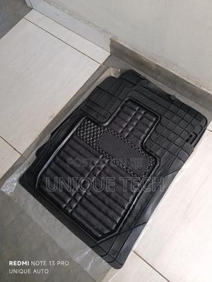 Plain Black 3d Floor Mats / 5pcs All-Weather Set - thumbnail 2