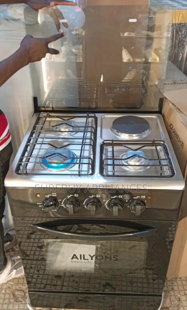 Ailyons 60*60 3gas+1e Free Standing Cooker