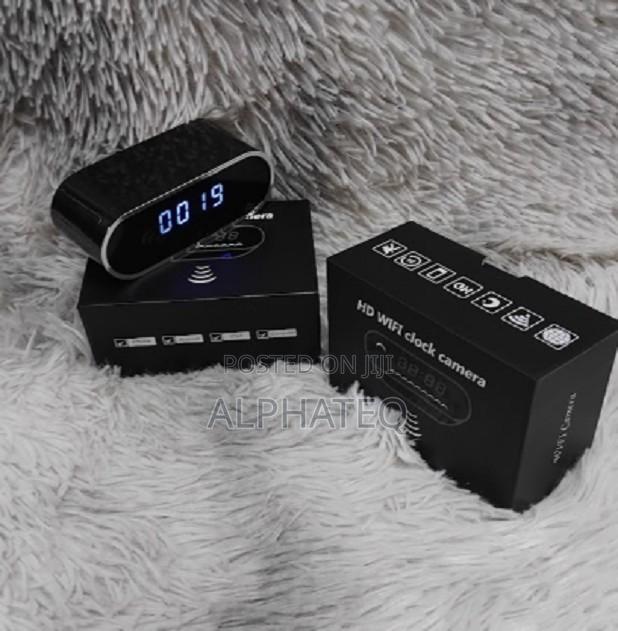 Table Clock Wi-Fi Camera -Wireless Spy Camera - main view