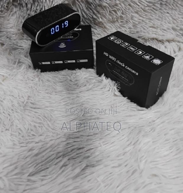 Hidden Camera Clock 1080p Wireless Spy Camera Covert Nanny - main view