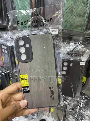 Rtistque Samsung Galaxy A24 Leather Case With Silicone Bumpe