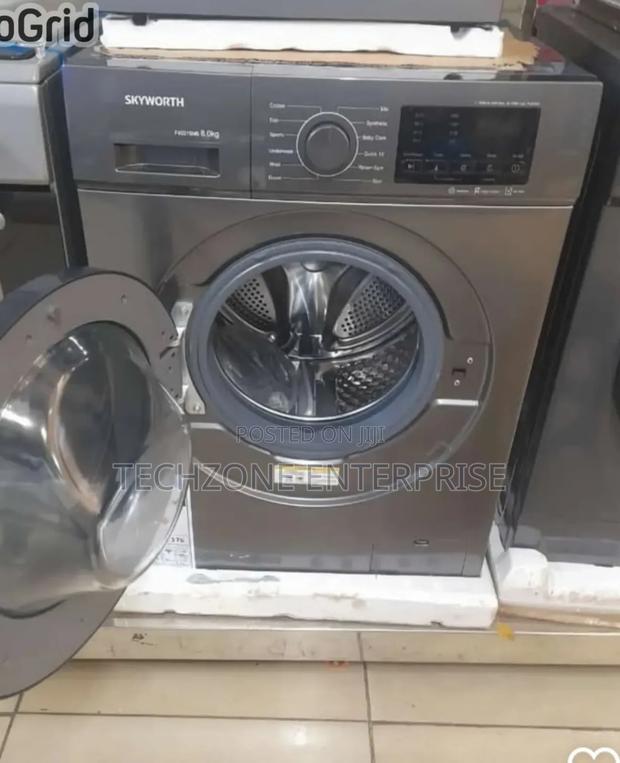 Skyworth F7012 8kg Wash and Spin Front-Load Washing Machine,