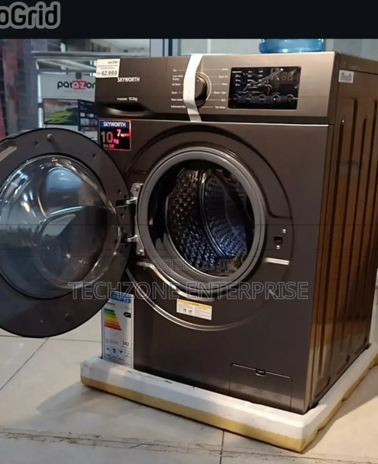 Skyworth 10kg Front-Load Wash Dry Machine Led Display