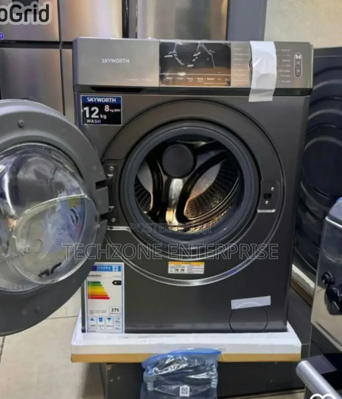 Skyworth 12kg Washer 8kg Dryer Front Load Machine Child Lock
