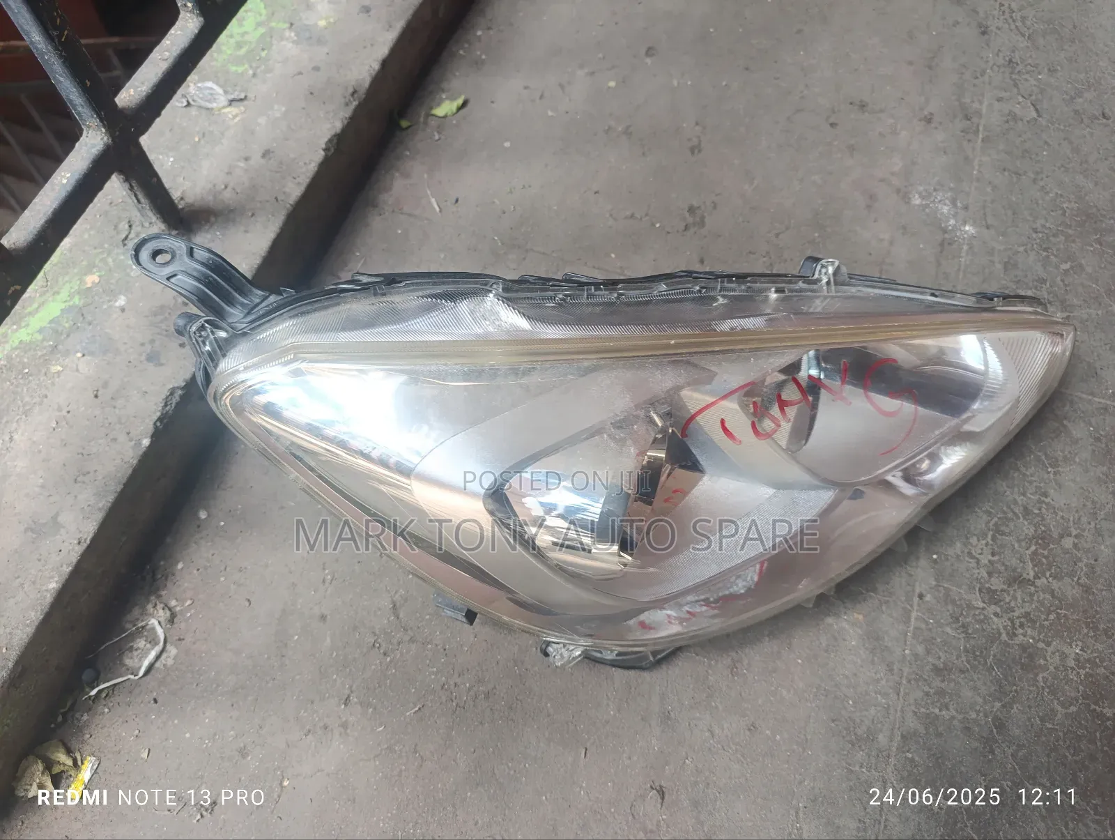 Toyota Aqua 2017 Headlight Non Zenon