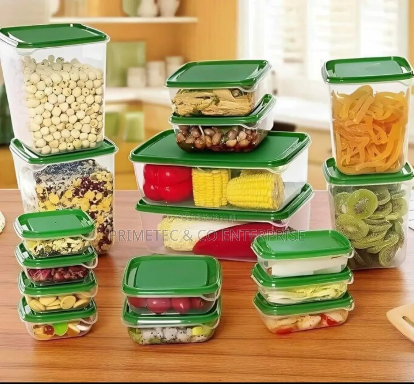 17pcs Food Storage Boxes With Lids