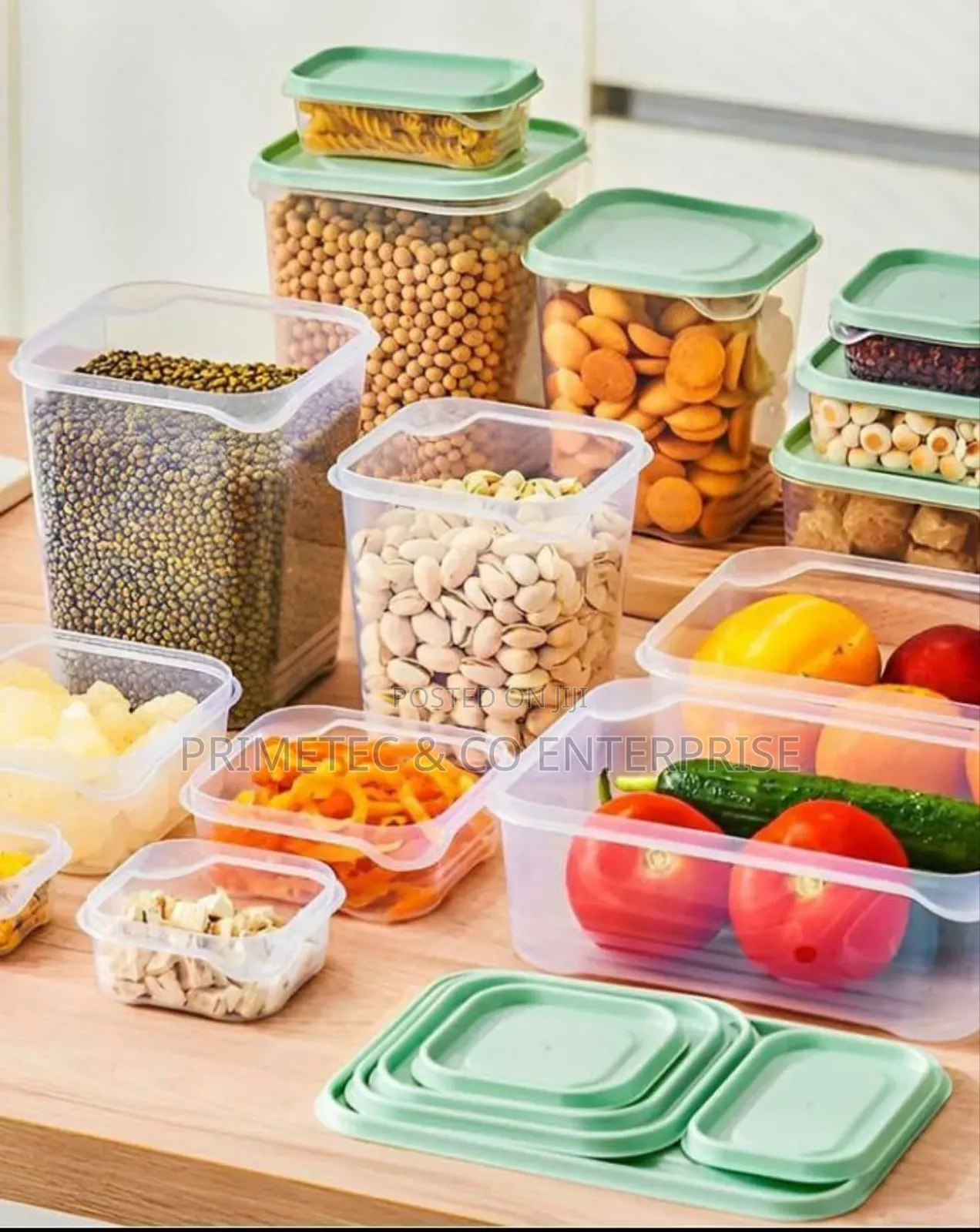 17pcs Food Storage Boxes With Lids
