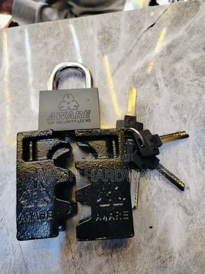 Aware Padlock With Case