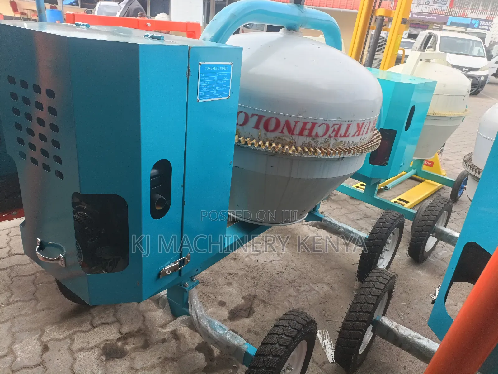 500l Concrete Mixer, Uk Technology - Windsor