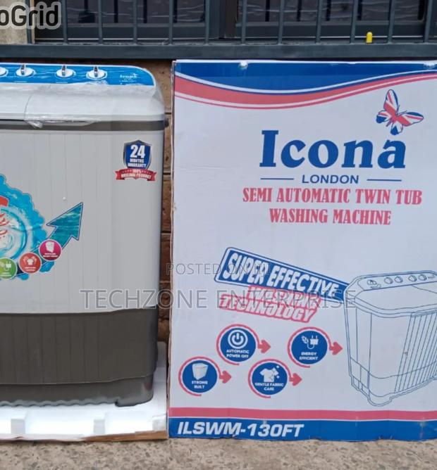 Icona (Ilswm-130ft) 13kgs Twin Tub Washing Machine