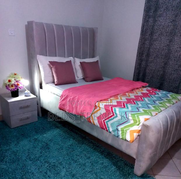 Pink 4 by 6 Chester Bed.