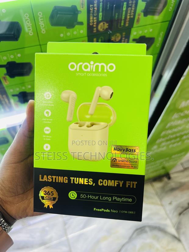 Oraimo White Freepods Neo - thumbnail 5
