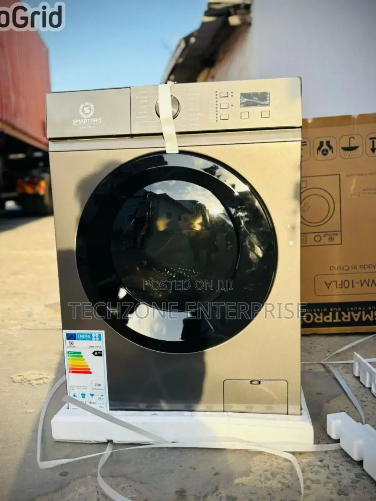 Smartpro 8kg Front Load Washing Machine With 1200rpm 