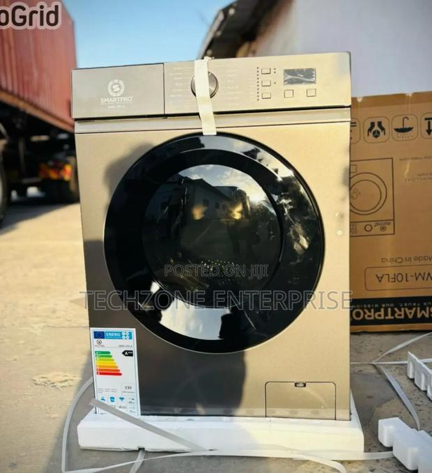 Smart Pro 10kgs Front Load Washing Machine
- 1400rpm 
