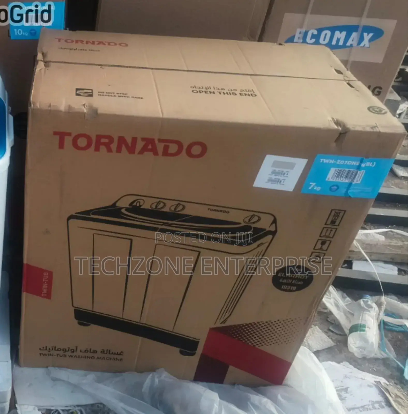 Tornado TWH-Z7 7kg Twin-Tub Washing Machines Two Motors