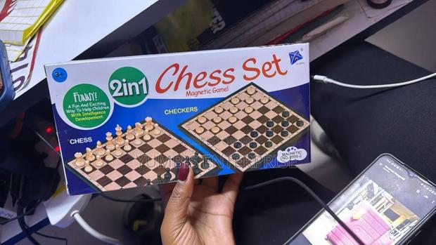 Chess 2 in 1 Small Size (Chess and Checkers