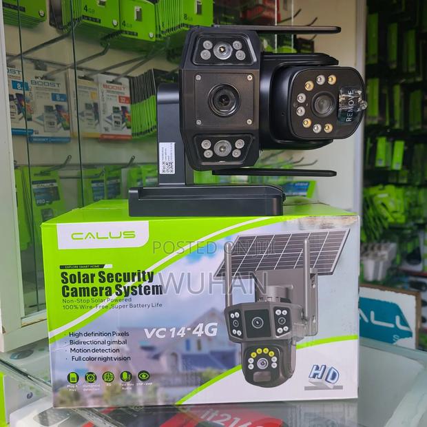 Calus Dual Lenses 4g Camera, Remote Surveillance, Lithium