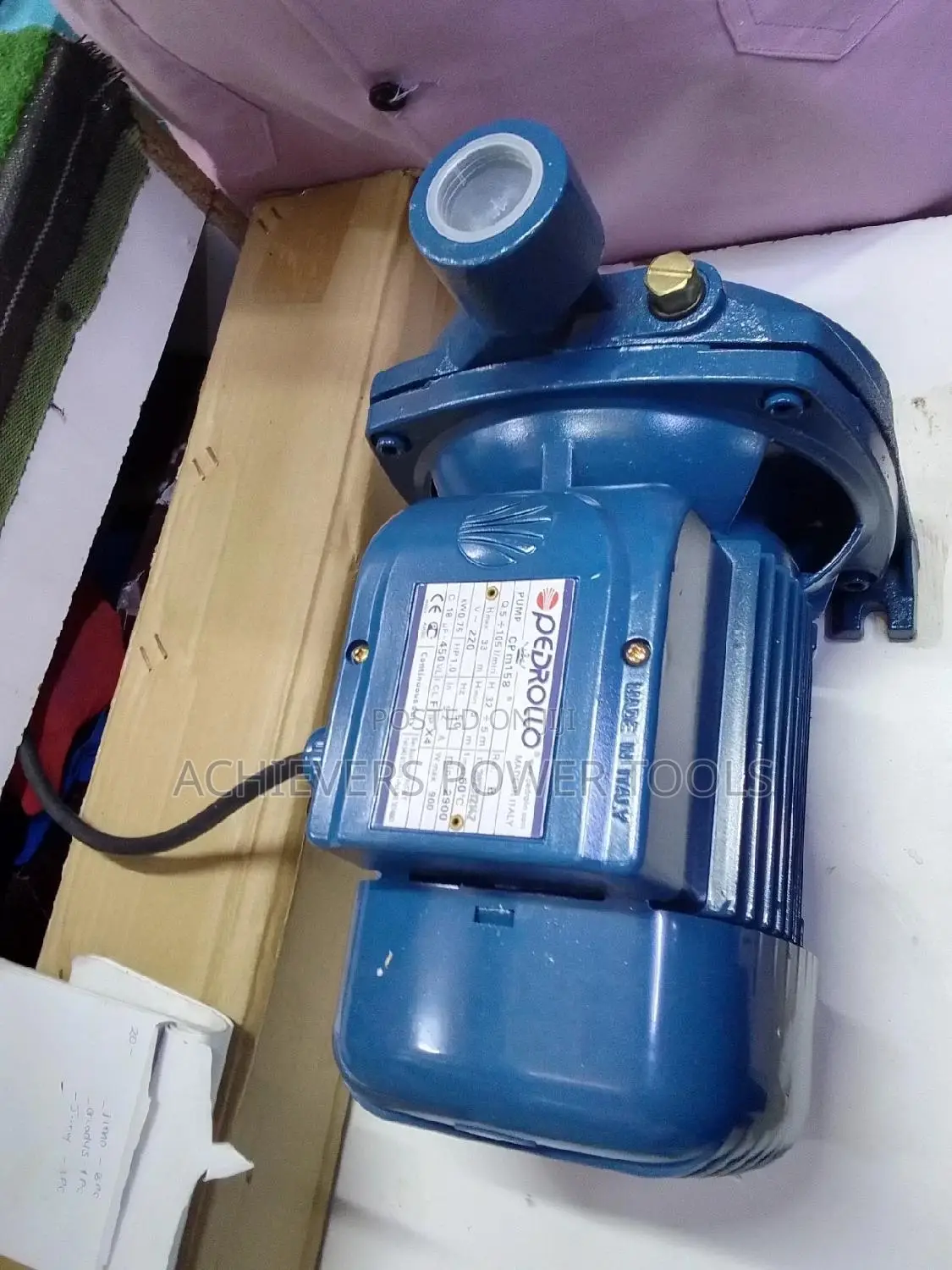 Water Booster Pump / Pedrollo Water Booster Pump