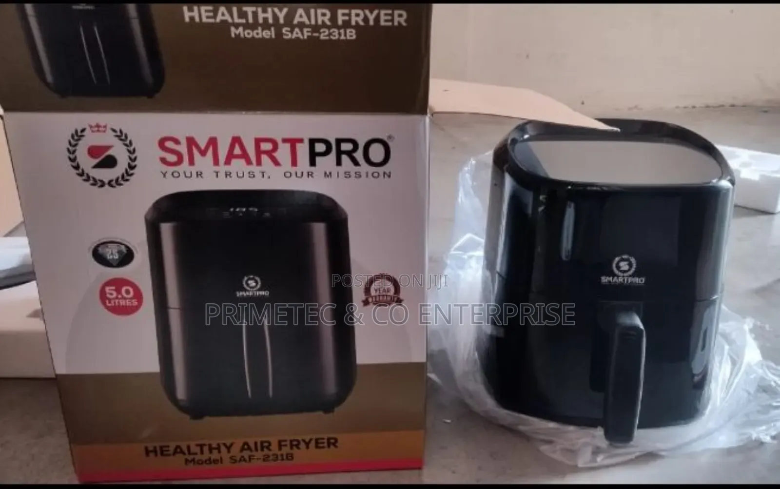5 Litres Smart Pro Digital Air Fryer