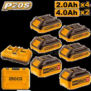 Ingco 20v 2.0ah Lithium-ion Battery
