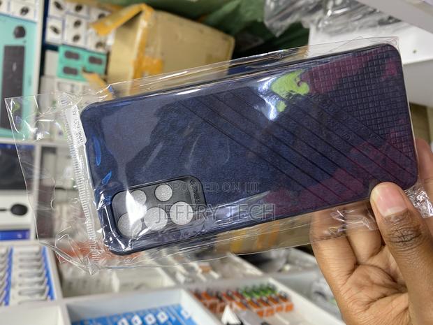 Grapet Leather Back Cover for Samsung Galaxy A32 4g - thumbnail 3