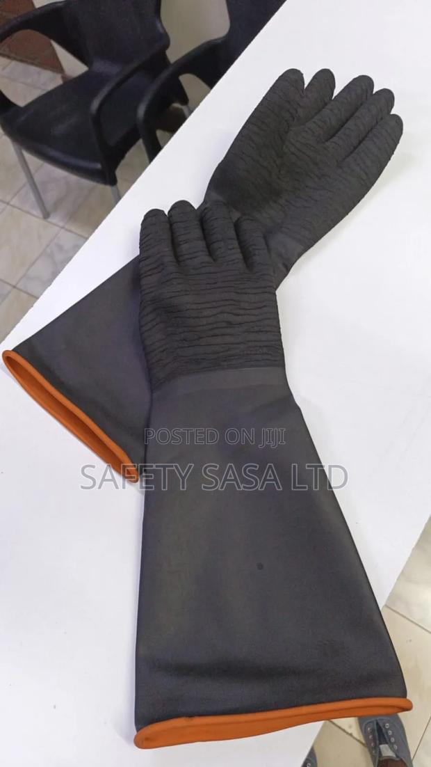 Rubber Long Gloves/ Latex - thumbnail 3