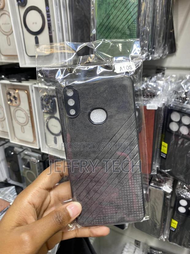 Karaf Leather Back Cover For Samsung Galaxy A10s - thumbnail 2