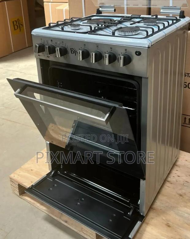 BJS Inox 60x60 Cooker With Turbo Fan – Efficient Sleek