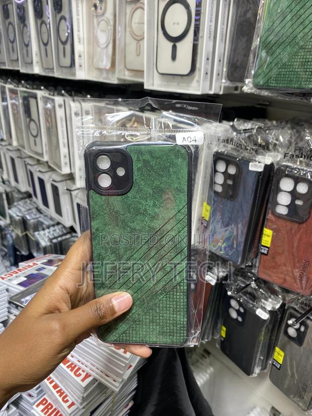 Nyvyll Leather Back Cover for Samsung Galaxy A04 - thumbnail 3