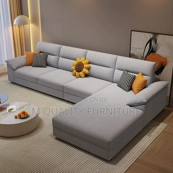 6 Seater L Seat Sofa