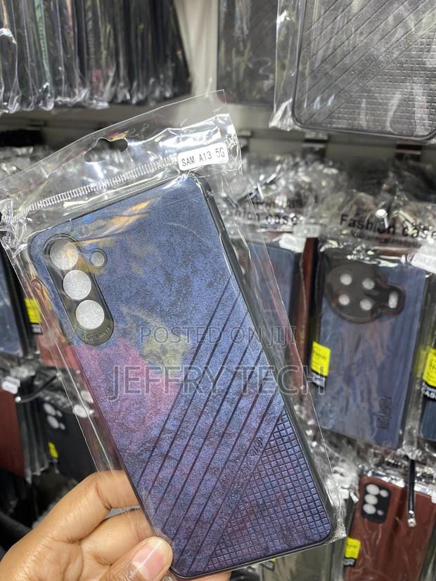 Lyrree Leather Back Cover for Samsung Galaxy A13 5g - thumbnail 2